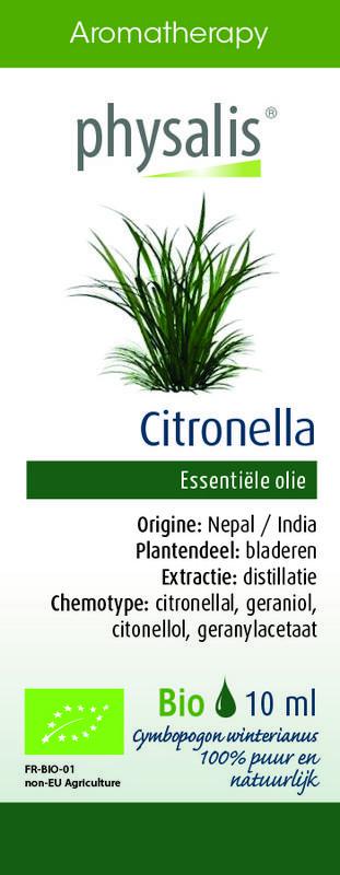 Physalis Citronella bio 30 ml