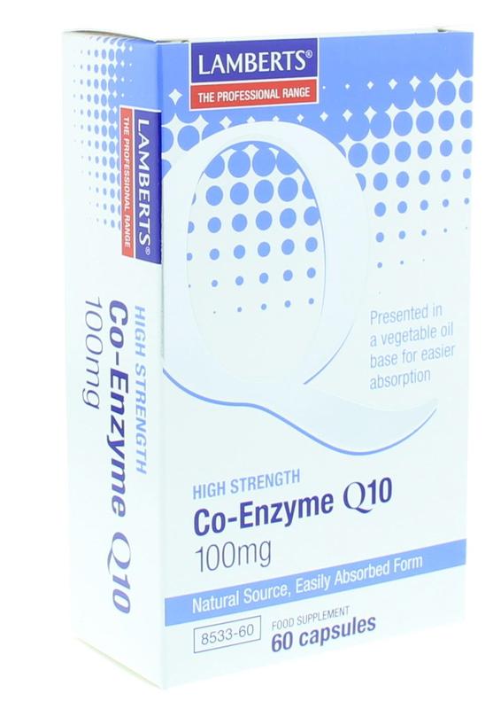 Lamberts Co enzym Q10 100mg 60 capsules
