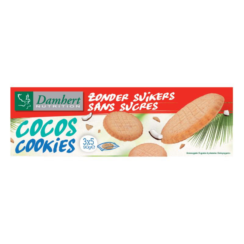 Damhert Cocos cookies zonder suikers 90 gram