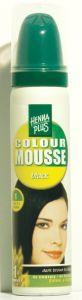 Henna Plus Colour mousse styling zwart 75 ml
