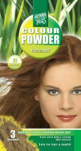 Henna Plus Colour powder 51 hazelnut 100 gram
