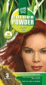 Henna Plus Colour powder 55 super red 100 gram
