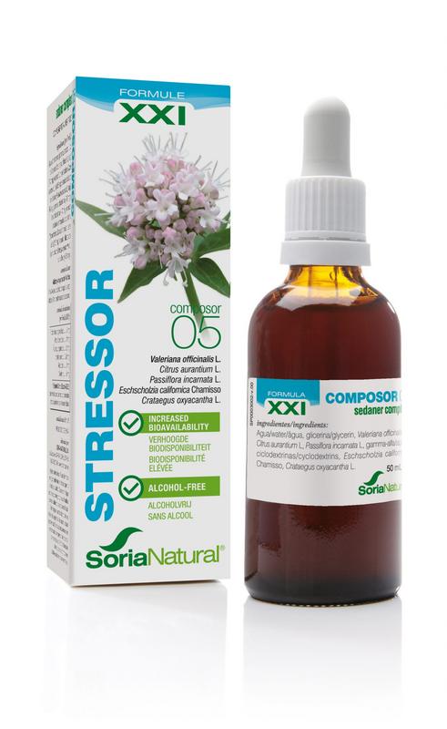 Soria Natural Composor 5 stressor XXI 50 ml