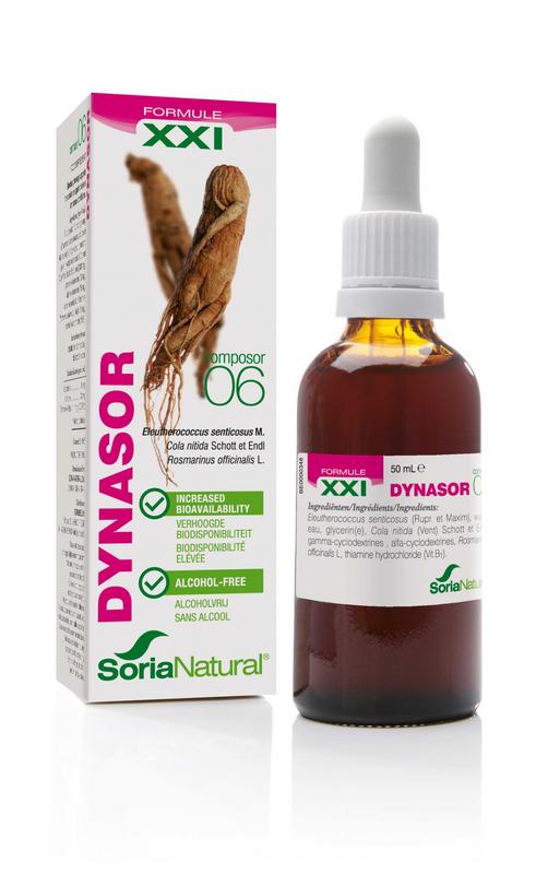 Soria Natural Composor 6 dynasor XXI eleutherococcus sentic max 50 ml