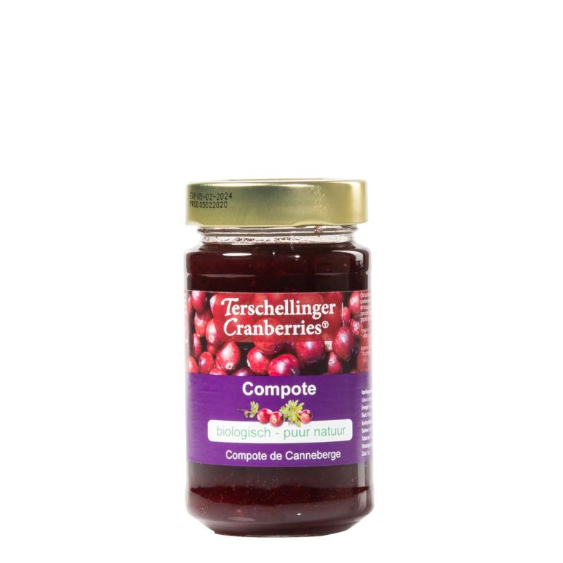 Terschellinger Cranberry compote eko bio 250 gram