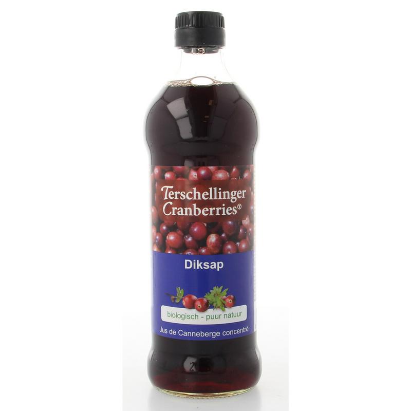 Terschellinger Cranberry diksap bio 500 ml