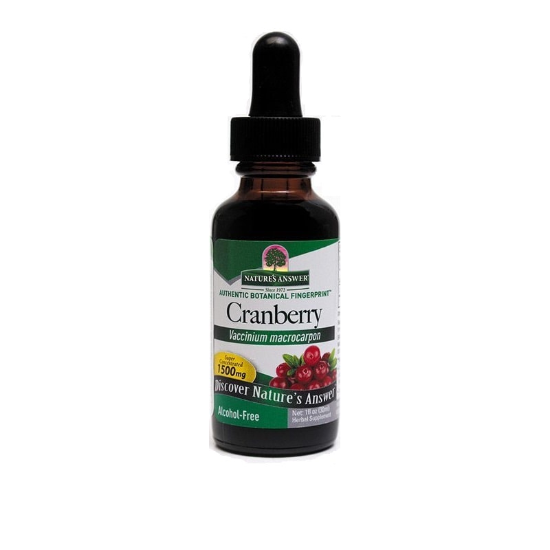 Natures Answer Cranberry extract alcoholvrij 1:1 30 ml