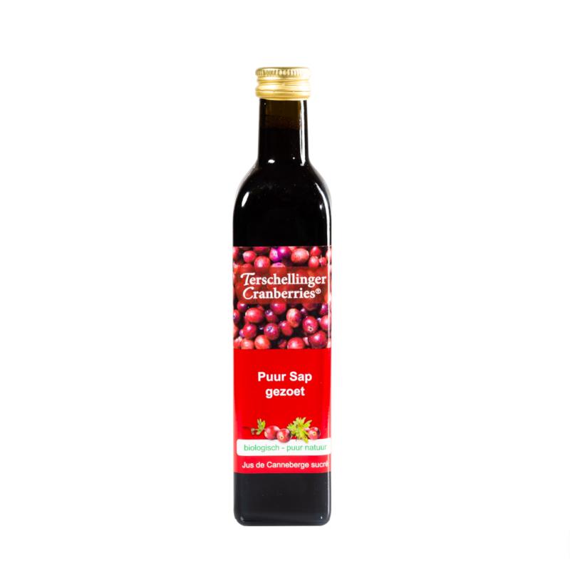 Terschellinger Cranberrysap gezoet bio 500 - 750 ml