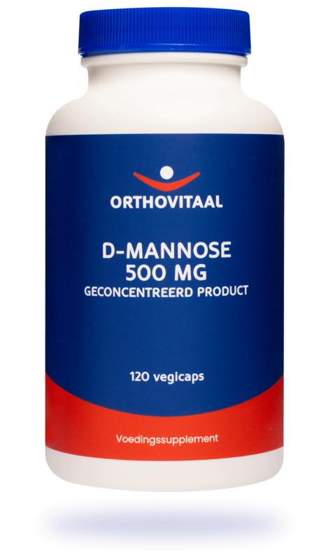 Orthovitaal D-Mannose 500mg 120 vegan capsules