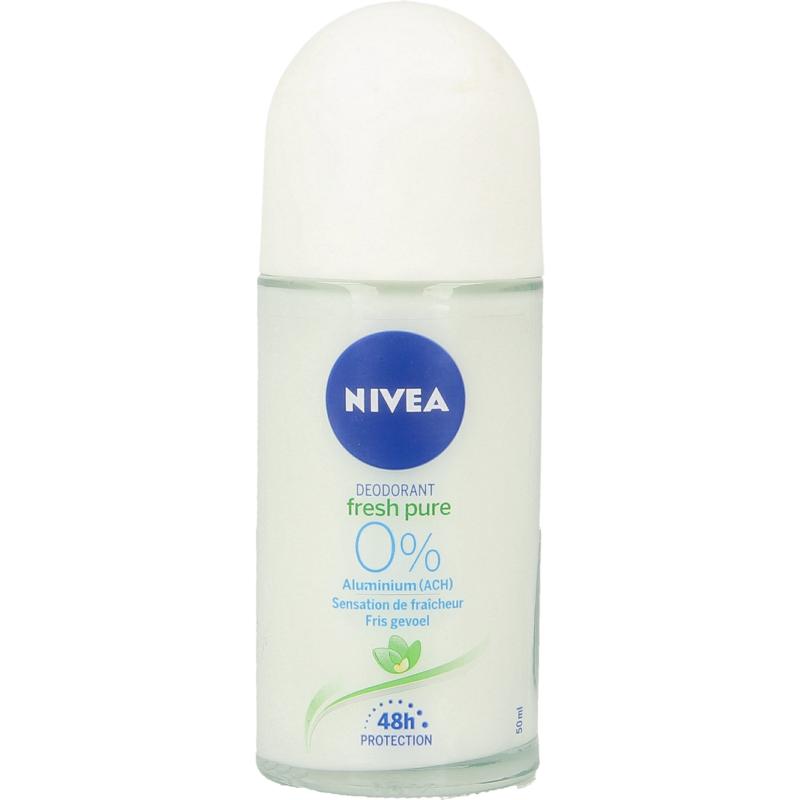 Nivea Deodorant roller pure & natural jasmine 50 ml