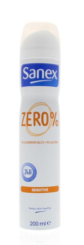 Sanex Deodorant spray zero % sensitive 200 ml