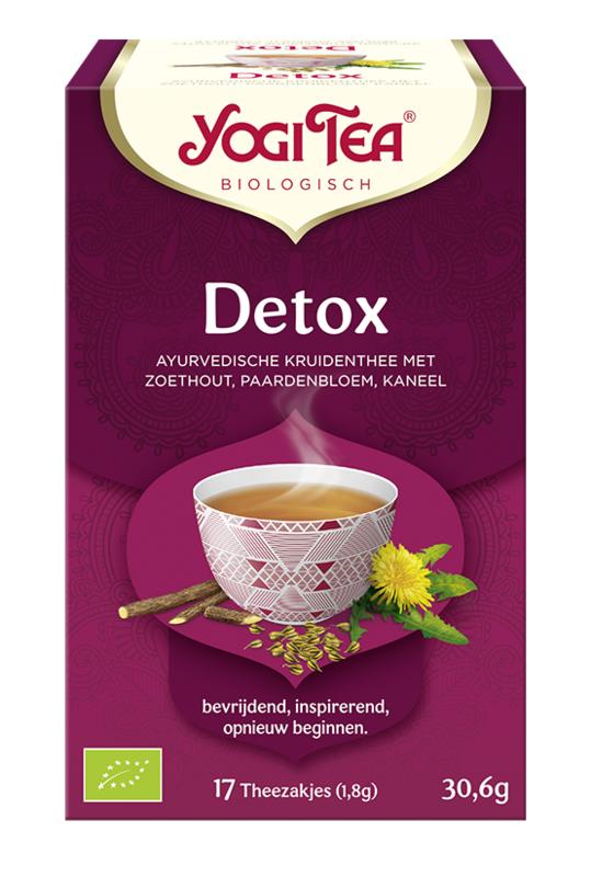 Yogi Tea Detox bio 17 stuks