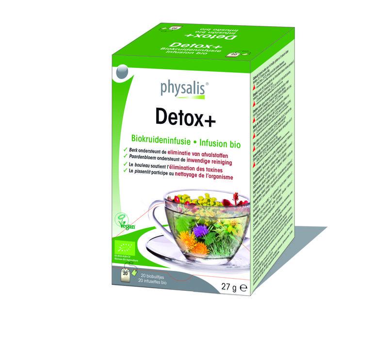 Physalis Detox+ thee bio 20 stuks