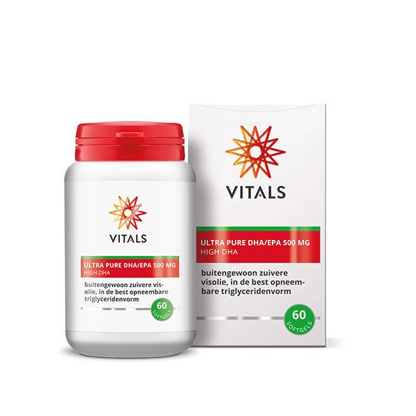 Vitals DHA/EPA Ultra pure 500mg 60 softgels