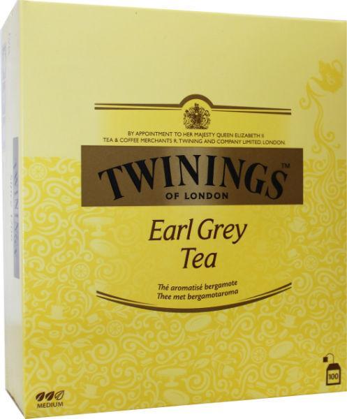Twinings Earl grey tag 100 stuks