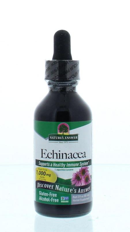 Natures Answer Echinacea extract alcoholvrij 60 ml