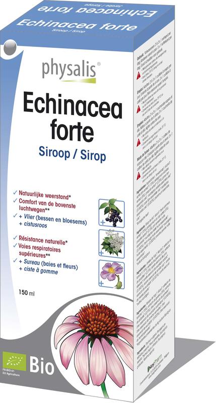 Physalis Echinacea forte siroop bio 150 ml