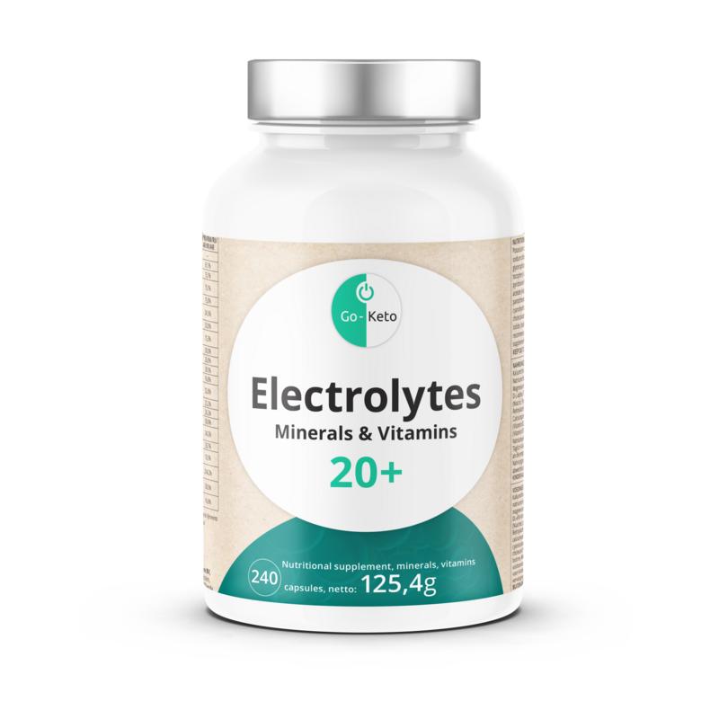 Go-Keto Electrolyten, mineralen, vitaminen 240 capsules