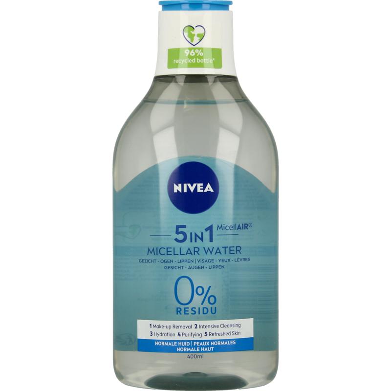 Nivea Essentials micellair water 5-in-1 normale huid 400 ml
