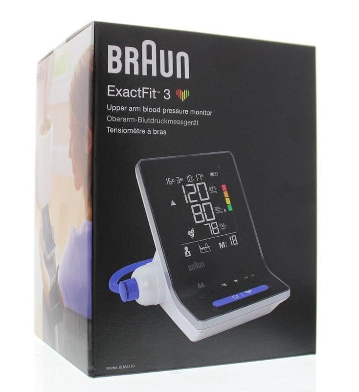 Braun Exactfit 3 bloeddrukmeter bovenarm 1 stuks