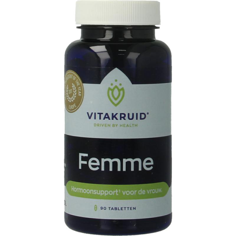 Vitakruid Femme hormoonsupport voor de vrouw 90 tabletten