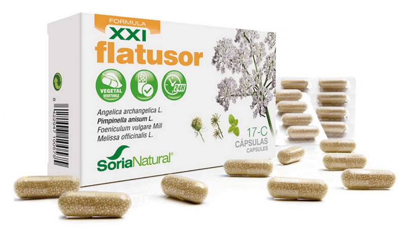 Soria Natural Flatusor 17-C XXI 30 capsules
