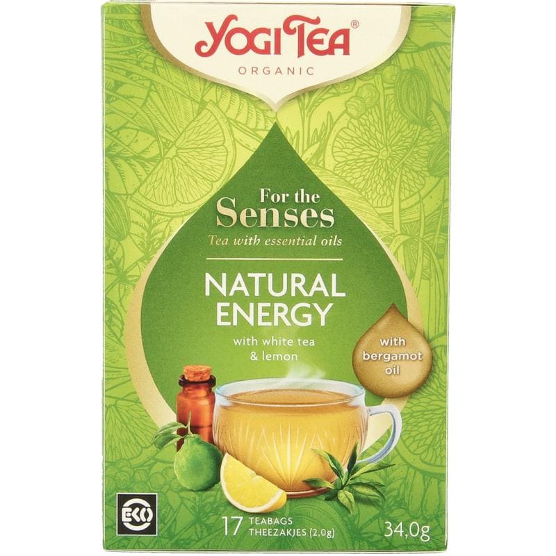 Yogi Tea For the sence natural energy bio 17 stuks