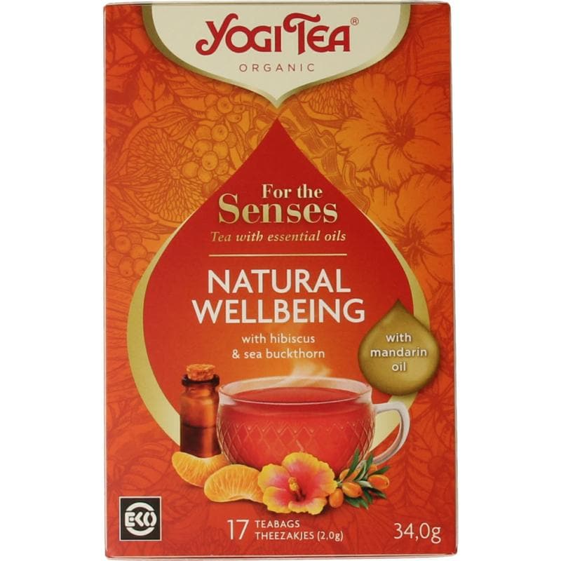 Yogi Tea For the sence natural wellness bio 17 stuks