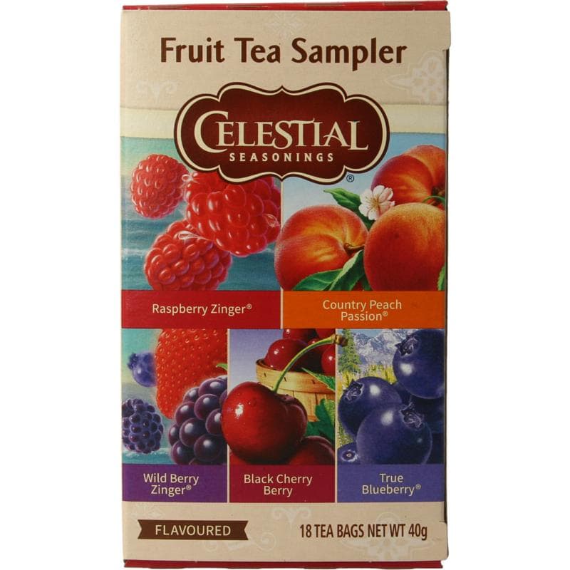 Celestial Season Fruit sampler south tea 18 stuks