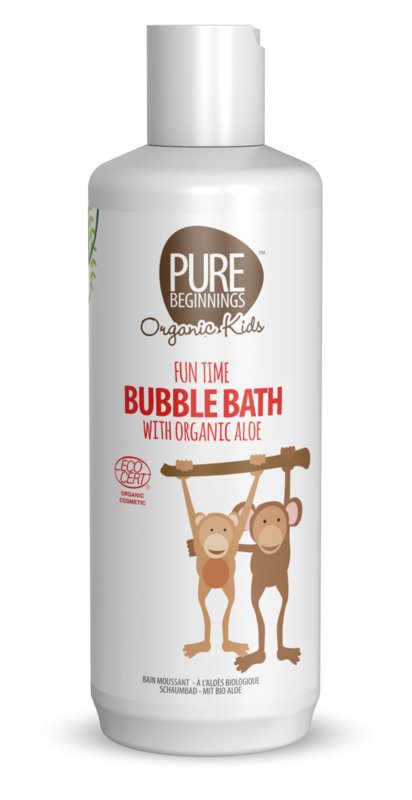 Pure Beginnings Fun time bubble bath aloe 375 ml