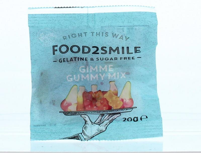 Food2Smile Gimme gummy mix minizakje 20 gram