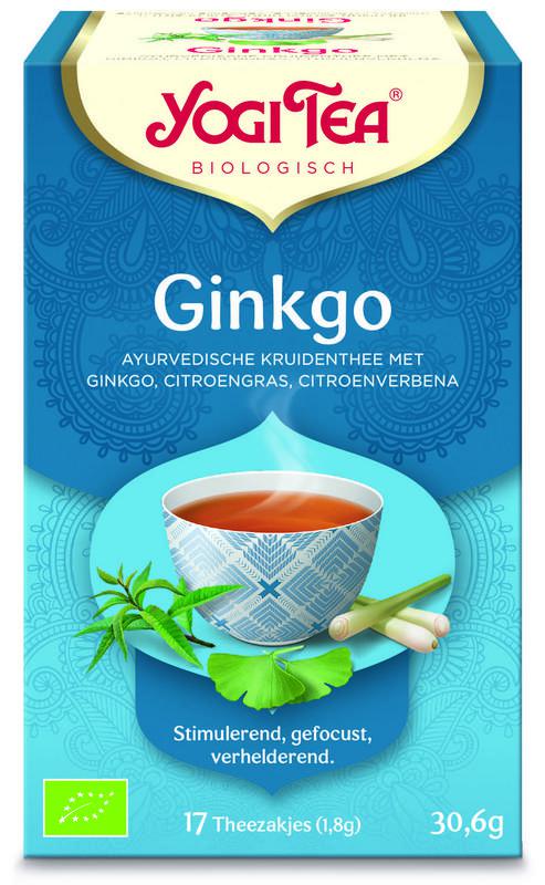 Yogi Tea Ginkgo bio 17 stuks