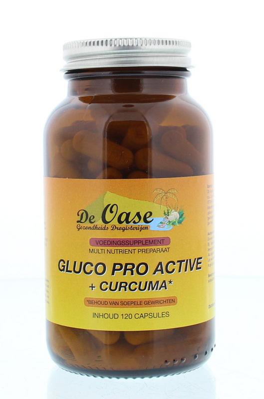 Oase Gluco + Curcuma vh Glucosamine pro active 120 capsules