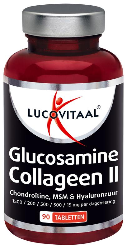 Lucovitaal Glucosamine collageen type 2 90 tabletten