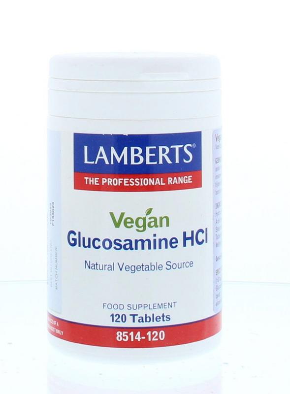 Lamberts Glucosamine HCL vegan 120 tabletten