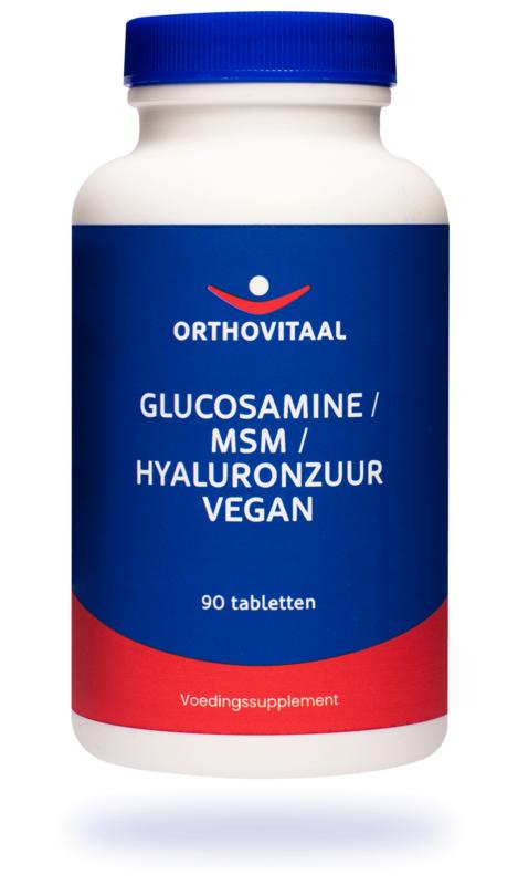 Orthovitaal Glucosamine / MSM / Hyaluronzuur vegan 90 tabletten