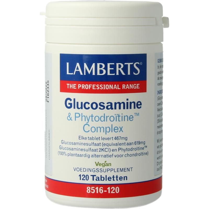 Lamberts Glucosamine & phytodroitine complex 120 tabletten