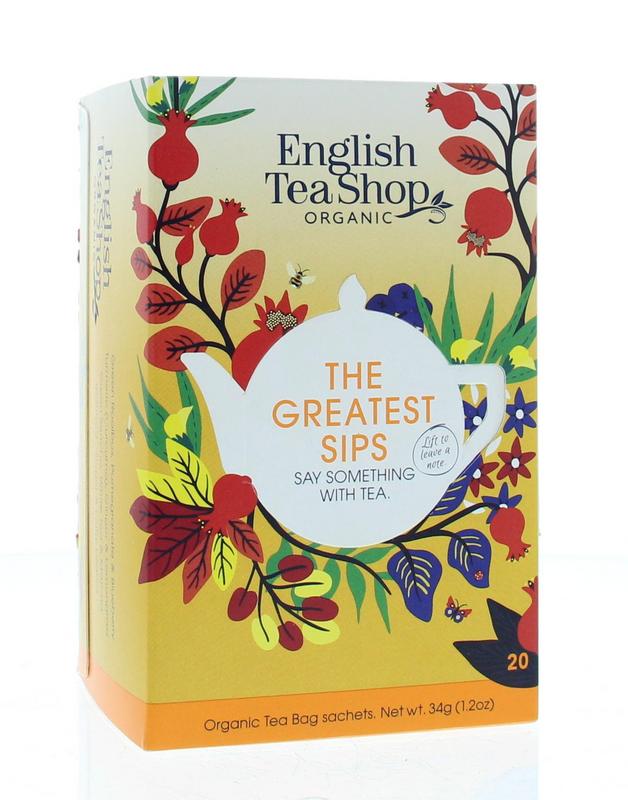 English Tea Shop Greatest sips bio 20 zakjes