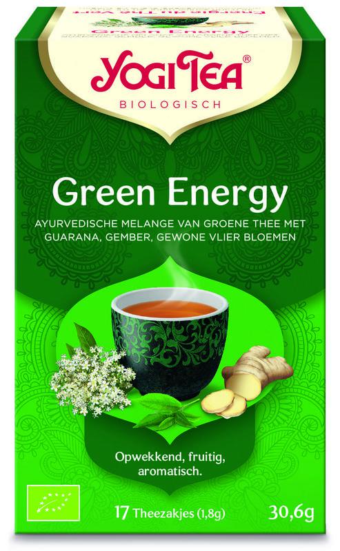 Yogi Tea Green energy bio 17 stuks