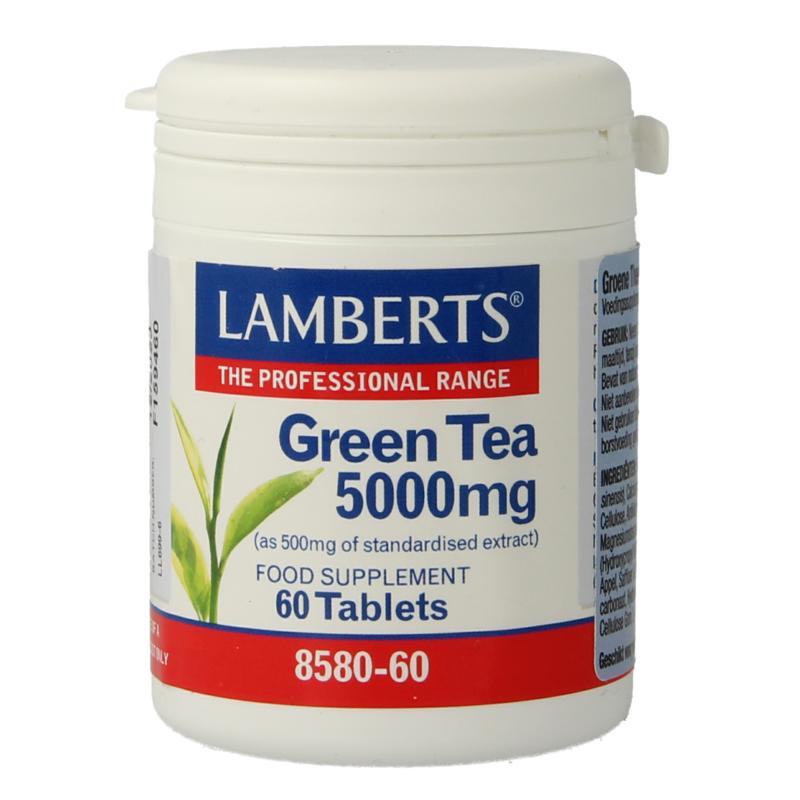 Lamberts Groene thee 5000mg 60 tabletten