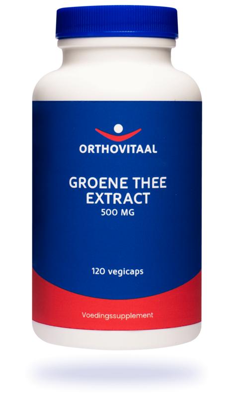 Orthovitaal Groene thee extract 500 mg 120 vegan capsules