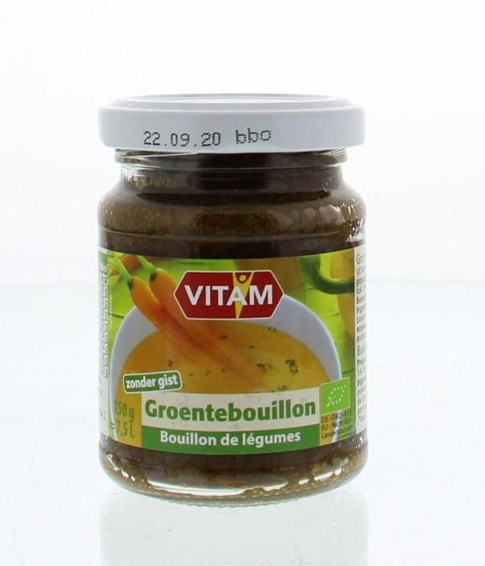 Vitam Groentebouillon zonder gist bio 150 gram
