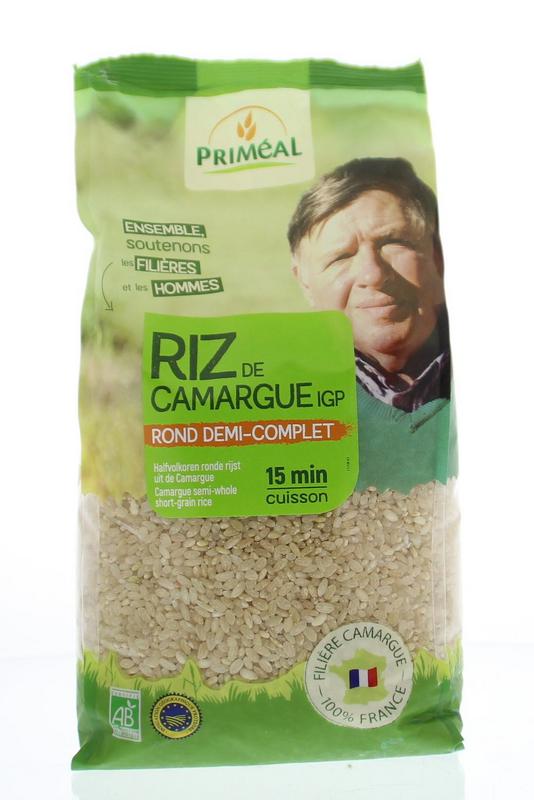 Primeal Halfvolkoren ronde rijst camargue bio 1000 gram