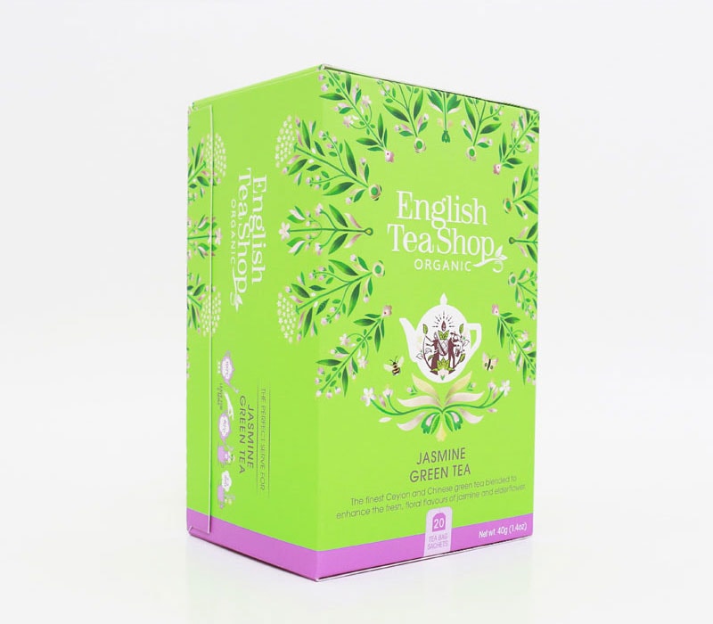 English Tea Shop Jasmin green tea bio 20 zakjes