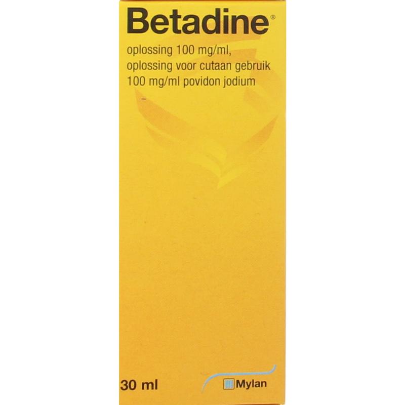 Betadine Jodium oplossing 30 ml