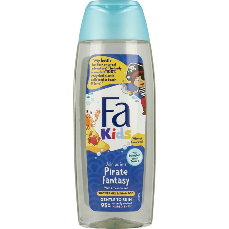 FA Kids douche & shampoo piraat 250 ml