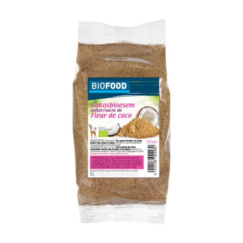 Biofood Kokosbloesemsuiker bio 250 gram