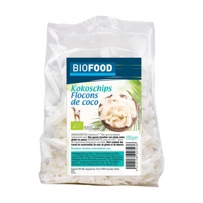 Biofood Kokoschips bio 150 gram