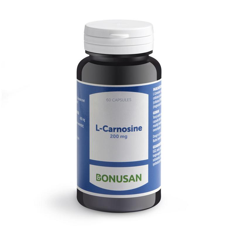 Bonusan L-Carnosine 200 mg 60 vegan capsules