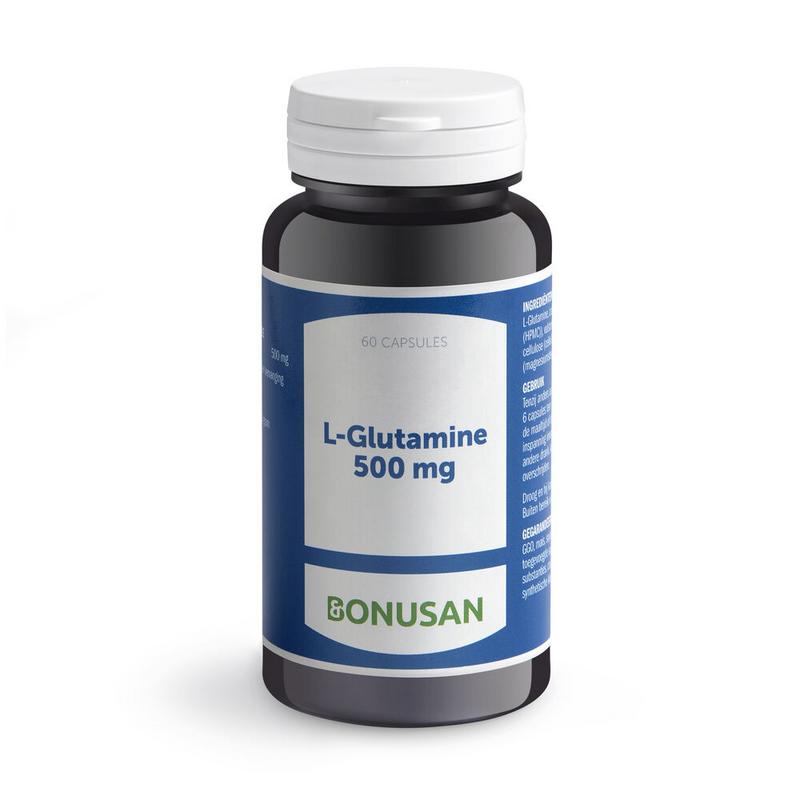 Bonusan L-Glutamine 500 60 vegan capsules